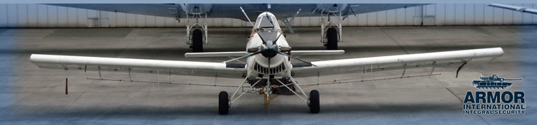 blindaje para aviones